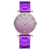 Fashion Digital Gradient Women's Steel Band Quartz Watch