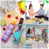 Party Favor Neoprene Insator Sleeves Zer Popsicle Holder Colorf Ice Bag återanvändbara tvättbara innehavare för Drop Delivery Home Garden Fest DHL9R