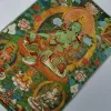 Heykeller Dini Thangka Dekoratif Portreler, Yeşil Tara, Şehir Evi Koğuşundan Kötü Ruhlar