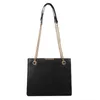 Borse firmate Borsa a catena con patta scozzese 4A borsa a tracolla in caviale con catena in oro argento in pelle doppia lettera fibbia in tinta unita a righe quadrate messenger da donna