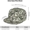Ball Caps US Bill Dollars Snapback Hat For Men Women Hip Hop Style Cool Flat Hats Adjustable Baseball