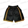 Pantaloncini da uomo Pantaloncini da basket LEGEND 8 24 Quattro tasche con cerniera Cucito Ricamo Pantaloncini sportivi da esterno Pantaloni da spiaggia di alta qualità Nero 2023 NUOVO T240325