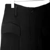Мужские повседневные брюки Yoko в стиле Ямамото, брюки-капри, супер свободные черные узкие брюки-шаровары с юбкой, 63y5 #