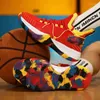 Scarpe da basket Sneakers da uomo di alta qualità Cestino leggero antiscivolo Assorbimento da donna Allenatore sportivo multicolore