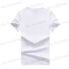 T-shirts pour hommes Marque d'été Hommes T-shirt Mode Hommes Femmes Designers Vêtements de haute qualité à manches courtes Casual Couple Tee T240327
