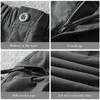 Calças soltas quentes masculinas Fi Cargo Pants Winter Plush Work Wear New In Large Size 3xl Casual Escalada Corredores Sweatpants d3Ci #