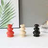Candle Holders Candlestick Nordic Style High Quality Multifunctional Creative Wedding Decoration Ceramic Holder 2024 Vases Centerpiece