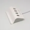 2024 4-port USB 2.0 Type-C Combo Hub OTG Adapter Ingen app behöver ABS-telefonhållare Multi USB C Splitter för Xiaomi 6 Galaxy S8 MacBook Pro