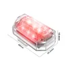 Veilleuses sans fil télécommande LED lumière stroboscopique pour voiture moto vélo 7 couleurs Anti-Collision Flash lampe d'avertissement