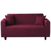 Sandalye dört mevsimleri kapsar Düz renkli daha fazla boyut yüksek elastik tezgah yastık slipcovers çıkarılabilir mobilya kanepe kapağı ev el dekor