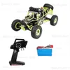 Электрический/RC автомобиль Wltoys 12428 1/12 RC Car 2.4G 4WD Электрический матовый гоночный гусеничный автомобиль RTR 50 км/ч Высокоскоростной RC внедорожник с дистанционным управлением Автомобильные игрушки T240325