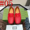 40 Model Luxry Designer Men Menafers Buty Wsuł się na moccasins Buty Moccasin