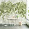 Wallpapers Wellyu vers groen gras bladplant Jungle Feng Shui kleuren TV achtergrond muur aangepaste grote schilderij behang