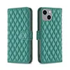 Fundas de teléfono para IPHONE 15 14 13 12 11 PRO MAX PLUS Grid Wallet Funda de cuero de lujo