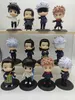 Figurines de jouets d'action 12 pièces/ensemble de jouets de modèle de personnage d'anime Jujutsu Kaisen 10 cm T240325