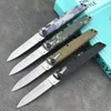 4Models 9 '' Inch Frn Stiletto Mafia Auto Knife 440C BLADE ABS HANDLAR Taktiska fickknivar EDC -verktyg