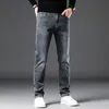 Sulee Jeans Hommes Automne et Hiver Jambe Droite Polyvalent Stretch Pantalons Décontractés 2023 Nouveau Pantalon Korversi Slim Fit Pantalon E4td #