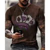 Modeheren Kleding Oversized T-shirt Y2K Poker Rhinestone Designer Korte mouw Top Party Casual Street T-shirts Hoge kwaliteit 240321