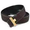 Cintura Uomo Cintura di design Cinturino in vera pelle di vitello Ceinture Luxe Homme Cintura con fibbia a lettera in oro argento di altissima qualità Stile classico Larghezza 38 mm