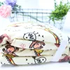 s Thicken Double Layer Coral Fleece Infant Swaddle Bebe Envelope Wrap Owl Printed born Baby Bedding Blanket 240311