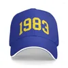 Casquettes de baseball Mode unisexe en 1983 anniversaire casquette de baseball adulte réglable papa chapeau femmes hommes sport