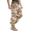 Uniforme militaire pour hommes Camoue Tactique Multicam Cargo Pantalon Armée Combat Lg Pantalon Pêche Escalade Pantalon de chasse 62hC #