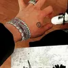 Kette Ins Star The Same Gd 925 Sterling Silber Daisy Anti-Kriegs-Armband High Sense Hip Hop Trend Halskette Paar Accessoires Drop Deliver Otnxe