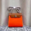 MINI Totes Bolso de diseñador Bolso para mujer Lona de cuero de alta calidad que empalma el bolso de mano Bolso de moda Bolso con forma de casa Bolsos de mano de lujo