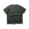 ATBORDERE2024 Zomer nieuw trendy katoenen letter bedrukt Amerikaans los casual T-shirt met korte mouwen voor heren