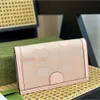 2024 Ophidia kvinnor långa plånböcker Luxurys designers handväska guldkedja avtagbar väska damer dubbel rese plånbok zippy myntväska med grön låda 19,5 cm