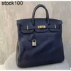 Sacs à main Grand Hac Sac à main 50cm Sac Famille Version personnalisée Designer Totes Sacs Collection Noire Pleine Couture Bk Cuir Véritable H5F7