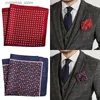 Handkerchiefs New cartoon 32 x 32cm large handle mens Paisley geometric point pocket square mens Paisley casual Hanks mens clothing Y240326