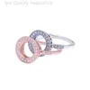 Designer Pandoras Ring Panjia White Copper Silver Plated Rose Gold Ring Creative Hollow Shining Ring Heart Ring