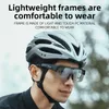 WEST BIKING Myopia Glasses Cover Sunglasses Polarized Goggles Outdoor Driving AntiUV Pochromic Cycling for Men Women 240314