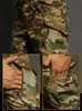 Hommes hiver Camoue tactique polaire cargo pantalon militaire armée pantalon de combat randonnée en plein air formation Airsoft doux Joggers i1Yy #