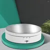 Dekorative Platten 360-Grad-Pographie-Plattenspieler 3-Gang elektrisch rotierend für Produkte Schmuck Uhr 3D-Modelle