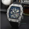 Designer Watches Luxury Mens Watches High Quality Watches Waterproof Stainless Steel Dial 41mm Sapphire Mirror Automatic Mechanical Core Watch Richar Watch 7MH5