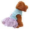 Hundebekleidung Kleider für kleine Hunde Süßes Mädchen Weibliches Kleid Mama Welpe Hemd Rock Hündchen Haustier Sommerkleidung und Katzen 12 Farben Ganzes Otpmb