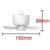 Ventilatori 5v Temporizzazione del telecomando Ventilatore da soffitto USB Dispositivo di raffreddamento dell'aria Ventilatore a 4 velocità per letto Tenda da campeggio per esterni Tenda appendiabiti Dropshipping