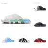 2024 Nya Uptempos Pippen Sandaler Fler bilder Män kvinnor tofflor Black White Red Sports Runners Scottie Pippens Slipper Sandle Outdoor Beach Sliders