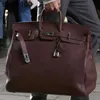 Projektant torebek HAC duże torebki TOBES 50 50 cm torebki 2024 pojemność torba na podróż biznesową Męskie i damskie fitness ręczny bagaż BK oryginalna skóra 5BJD