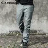 ix8 City Hiking Waterproof Military Cargo Pants Men US Army Soldier SWAT Combat Pants Man Pocket Cott Windproof Tactical Pants 33ni#