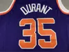 Maglie da basket maschile cucite Kevin Durant 35 Devin Booker 1 Bradley Beal 3 ricamo cucito veloce