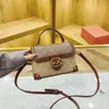 de winkel exporteert designertassen groothandel dames 2024 nieuwe modieuze roze rode draagbare kleine tas met geavanceerde westerse stijl één schouder crossbody