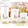 Food Jars Canisters Tea jar class rain jar suar and tea jar coffee bean storage container used for sealed grain containersL24326