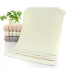 Sente de serviette de bain en coton de haute qualité 3PCS / Set Cotton Jogo de ToAlhas de Banho 1pc Bath Tail Brand 2PCS Face Towels-1