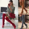 Boots Brand New Women's Shoes Woman Plus Large Big Size 3248 Over the Knee Boots Thin High Heel Sexy Party Boots Botas De Mujer 2020