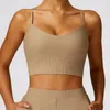 Yoga Outfit Sexy Thread Sports Bra Mulheres Oco Out Cross Beauty Back Bras Secagem Rápida Correndo Fitness Top Workout Vest Tops