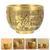 Bowls Brass Ornaments Money Basin Office Decoration Home Tabletop Desktop Treasure Wealth Bowl Chinese