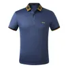 Marque d'été vêtements de luxe Polos de créateur hommes Polo décontracté mode impression broderie t-shirt haute rue hommes Polos